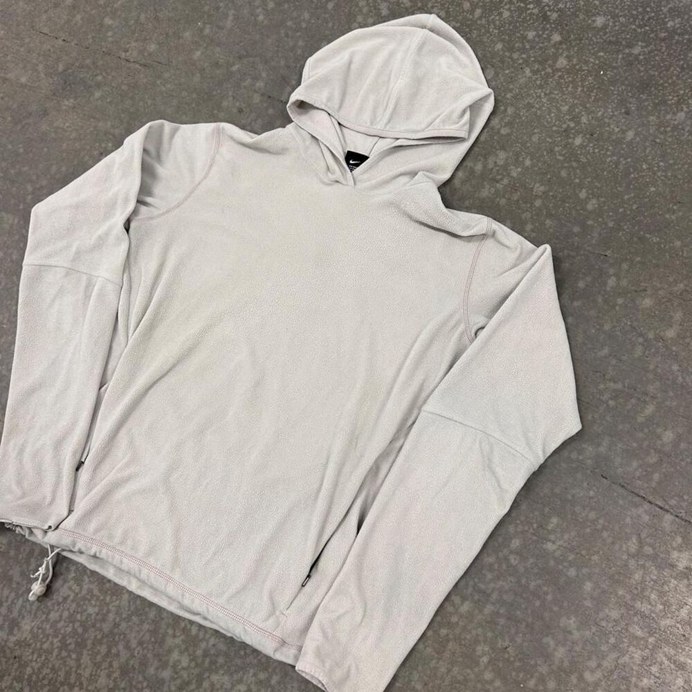 Nike-acg Women's Grey and Cream Hoodie